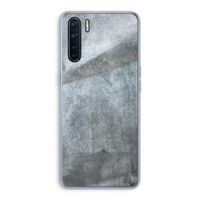 Grey Stone: Oppo A91 Transparant Hoesje Grey Stone: Oppo A91 Transparant Hoesje