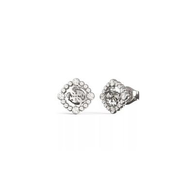 Dames oorbellen Guess JUBE04645JWRHT-U Zilverkleurig