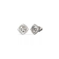 Dames oorbellen Guess JUBE04645JWRHT-U Zilverkleurig