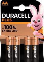 Duracell Plus AA batterijen (4)