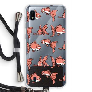 Blub: Samsung Galaxy A10 Transparant Hoesje met koord