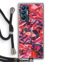 California: Oppo Find X3 Neo Transparant Hoesje met koord