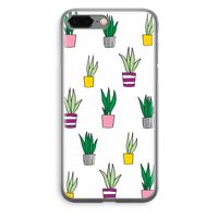 Sanseveria: iPhone 8 Plus Transparant Hoesje