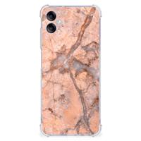 Samsung Galaxy A05 Anti-Shock Hoesje Marmer Oranje