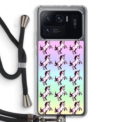 Musketon Unicorn: Xiaomi Mi 11 Ultra Transparant Hoesje met koord