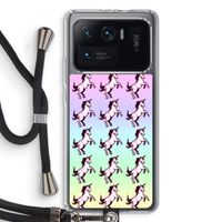 Musketon Unicorn: Xiaomi Mi 11 Ultra Transparant Hoesje met koord