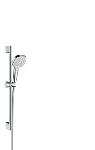 Hansgrohe Croma Select E doucheset waterbesparend met 3 standen handdouche en glijstang 65cm chroom