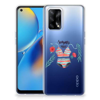 OPPO A74 4G Telefoonhoesje met Naam Boho Summer OPPO A74 4G Telefoonhoesje met Naam Boho Summer