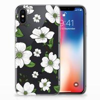 Apple iPhone X | Xs TPU Case Dogwood Flowers - thumbnail