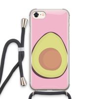 Avocado: iPhone 7 Transparant Hoesje met koord