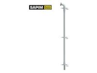 Sapim spaak 14-286l race rvs zwart zonder nippel (100st)