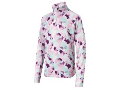CRIVIT Kinder thermoshirt (134/140, wit/roze/mint)