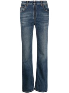 Stella McCartney mid-rise straight-leg jeans - Bleu