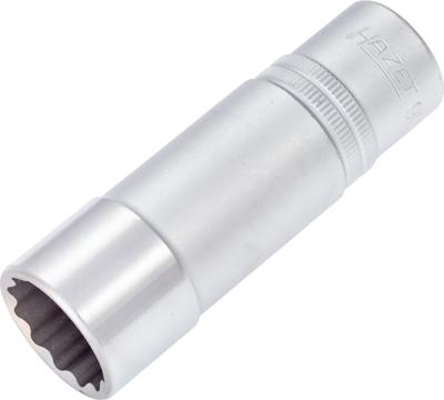 HAZET Dopsleutel 900TZ-21 · 1/2 inch (12,5 mm) vierkant hol · Buitentwaalfkant tractieprofiel · SW 21 mm