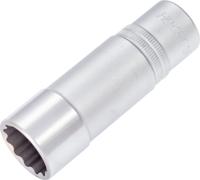 HAZET Dopsleutel 900TZ-21 · 1/2 inch (12,5 mm) vierkant hol · Buitentwaalfkant tractieprofiel · SW 21 mm