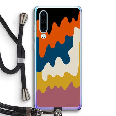 Baar A: Huawei P30 Transparant Hoesje met koord