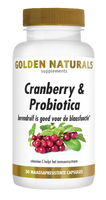 Golden Naturals Cranberry & Probiotica Capsules