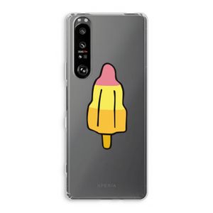 Raketijsje: Sony Xperia 1 III Transparant Hoesje