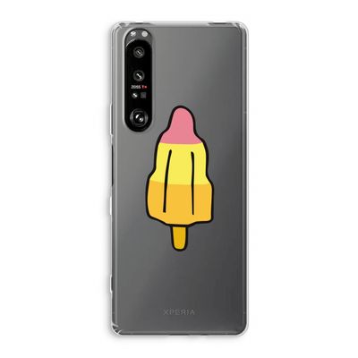 Raketijsje: Sony Xperia 1 III Transparant Hoesje