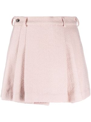The Mannei jupe plissée Bran à taille haute - Rose