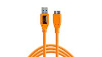 Tether Tools CU5454 USB-kabel 4,6 m USB 3.2 Gen 1 (3.1 Gen 1) USB A Micro-USB B Oranje