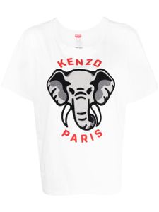 Kenzo t-shirt à logo imprimé - Blanc