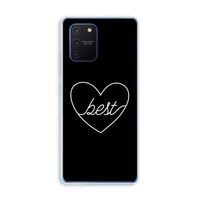 Best heart black: Samsung Galaxy Note 10 Lite Transparant Hoesje