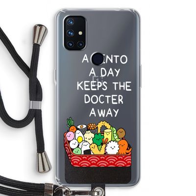 Bento a day: OnePlus Nord N10 5G Transparant Hoesje met koord