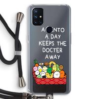 Bento a day: OnePlus Nord N10 5G Transparant Hoesje met koord