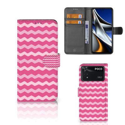 Xiaomi Poco X4 Pro 5G | Telefoon Hoesje | Waves Pink