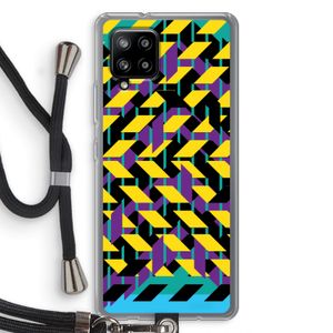 Skew Bee 3: Samsung Galaxy A42 5G Transparant Hoesje met koord