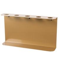 LIROdesign wijnrek Bordeaux goud - 5 flessen - per stuk