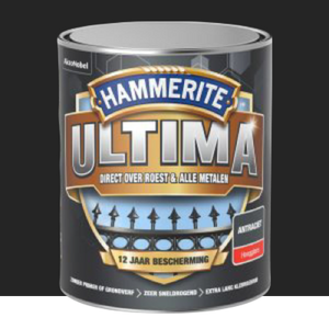 Hammerite Ultima Zwart Hoogglans