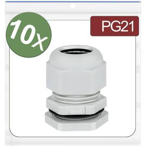 Quadrios 24CA397 Wartel PG21 Polyamide Grijs 10 stuk(s)