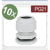 Quadrios 24CA397 Wartel PG21 Polyamide Grijs 10 stuk(s)