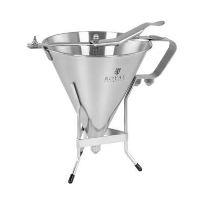 Vultrechter - 1.8 L - roestvrij staal - 3 vultips