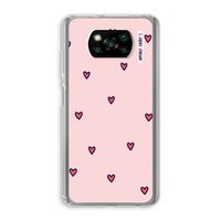 Hartjes: Xiaomi Poco X3 NFC Transparant Hoesje