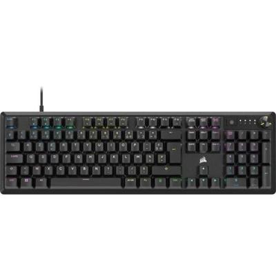 Mechanisch gamingtoetsenbord - CORSAIR - K70 RGB CORE - RGB LED-achtergrondverlichting, MX Rood, zwart