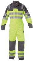 DASSY overall spencer multinorm fluogeel/grijs xl