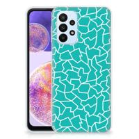 Samsung Galaxy A23 | Hoesje maken | Cracks Blue