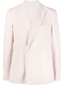 Circolo 1901 blazer croisé à revers pointus - Rose