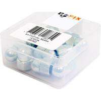 Bofix Naaf ond. moeren achter sa links dop imitatie 220322 doos a 12 stuks