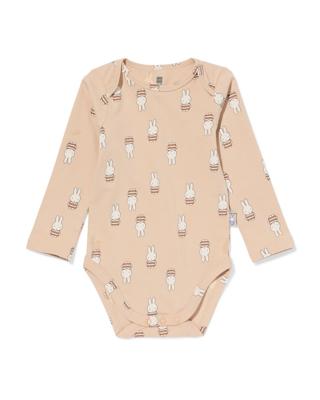 HEMA Nijntje romper katoen met stretch beige (beige)