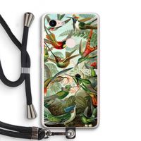 Haeckel Trochilidae: Pixel 3 XL Transparant Hoesje met koord