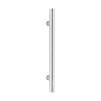Intersteel deurgreep T-vorm - 500 mm - Ø 25mm - RVS geborsteld - thumbnail