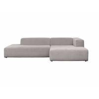 4X6 SOFA X6 modulaire hoekbank B rechts beige melange - 288 cm