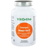 VitOrtho Meer-in-2 zwanger (120 tab) - thumbnail