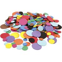 Creativ Company Foamvormen rondjes, 300st.