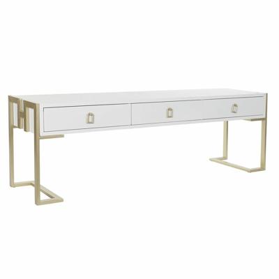 Hoofdtafel DKD Home Decor Metaal Hout (150 x 36 x 48 cm)