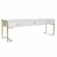 Hoofdtafel DKD Home Decor Metaal Hout (150 x 36 x 48 cm)